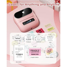 Load image into Gallery viewer, Phomemo M220 Bluetooth Label Maker,Portable Thermal Printer, Pink_2421