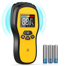 Load image into Gallery viewer, Pinless Moisture Meter - Povlen Wood Moisture Meter Digital Moisture Detector for Lumber Drywall Firewood Masonry Woodworking Plaster Floor Concrete Building with LCD Display Sound Alarm_1