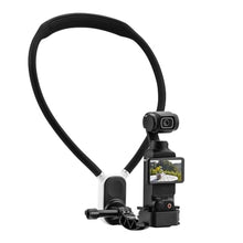 Load image into Gallery viewer, Pocket 3 Magnetic Neck Mount for DJI OSMO Pocket 3 Creator Combo,Chest Mount POV/Vlog Video Selfie Stand Hand Free Neck Holder for Pocket 4/GoPro Hero 13/12/11/10/9/Xtra Muse,Camera Accessory, black_1