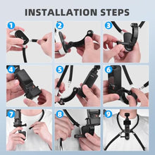 Load image into Gallery viewer, Pocket 3 Magnetic Neck Mount for DJI OSMO Pocket 3 Creator Combo,Chest Mount POV/Vlog Video Selfie Stand Hand Free Neck Holder for Pocket 4/GoPro Hero 13/12/11/10/9/Xtra Muse,Camera Accessory, black_3691