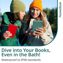 Load image into Gallery viewer, PocketBook Verse Pro E-Reader Waterproof | Eye-Friendly 6'' E-Ink Carta HD Touchscreen | Audio-Book & E-Book Reader | Text-to-Speech Function | SMARTlight | 16GB | WiFi & Bluetooth | Azure_1142