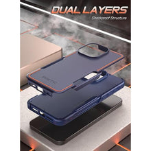 Load image into Gallery viewer, Poetic Neon Series Case Compatible with iPhone 15 Pro Max, Dual Layer Light Weight Slim Shockproof Protective Drop Protection Phone Case 2023 New Cover for iPhone 15 Pro Max (6.7 Inch), Navy Blue, NavyBlue_1569