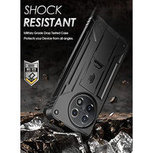 Load image into Gallery viewer, Poetic Revolution Case Compatible with OnePlus 11 5G 6.7 inch (2023 Release), Full-Body Rugged Shockproof Heavy Duty Protective Cover with Kickstand and Built-in Screen Protector, Black_7838