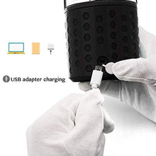 Load image into Gallery viewer, PopBabies Portable Blender, Personal Blender for Shakes and Smoothies with rechargeable USB blender cup,Grey Black, GreyBlack_1981