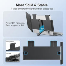 Load image into Gallery viewer, Pornitor Laptop Screen Extender, 14" FHD 1080P IPS Laptop Monitor Extender with USB C/HDMI Port, Plug and Play Screen Portable Extended Monitor for 14"-15.6" Laptops, Black_311