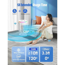 Load image into Gallery viewer, Portable Air Conditioners, Fan with 120 Rotating Function,JYew Evaporative Mini Room Air Conditioners,Portable AC Unit Air Cooler with 4 in 1 Humidifier Fan Conditioner, AC Portable for Room Office_85
