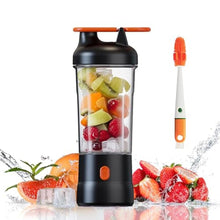 Load image into Gallery viewer, Portable Blender, 25oz Personal Blender for Smoothies and Shakes with 6 Blades, USB C Rechargeable Mini Personal Size Blenders,Fruit Juice Mixer for Home/Office/Travel/Gym (Black)_1