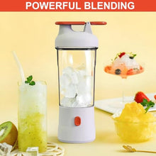 Load image into Gallery viewer, Portable Blender, Personal Blender for Smoothies and Shakes, Cordless, with 6 Blades, USB C Rechargeable Travel Blenders, Fruit Juice Mixer for Home/Office/Camping/Gym, 25 oz (White)_5420