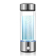 Load image into Gallery viewer, Portable Hydrogen Water Bottle, Hydrogen Water Bottle Generator with SPE Technology Water Ionizer, Hydrogen Water Machine, Hydrogen Bottle, Hydrogenated Water in 3 Min for Home, Office, Clear_1