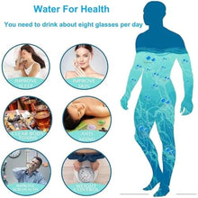 Load image into Gallery viewer, Portable Hydrogen Water Bottle, Hydrogen Water Bottle Generator with SPE Technology Water Ionizer, Hydrogen Water Machine, Hydrogen Bottle, Hydrogenated Water in 3 Min for Home, Office, Clear_5481