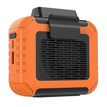 Load image into Gallery viewer, Portable Waist Under Shirt Fan, 23H Working Time, 6200 RPM Strong Airflow, Orange_8263