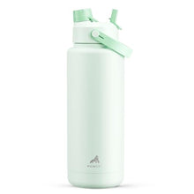 Load image into Gallery viewer, POWCAN 40 oz Insulated Water Bottle with 2-in-1 Straw and Spout Lid, Keep Cold 24H, Leak-Proof, BPA-Free, Double Wall Stainless Steel Water Bottle for Sports, Gym, Travel, and School (Mint)_1