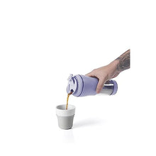 Load image into Gallery viewer, Pressca - Portable Coffee & Tea Maker - Thermal Coffee & Tea Infuser, French Press, Single Serve Coffee Maker, BPA Free - Home & Kitchen Accessories & Utensils - 12 fl oz, Lilac_6685
