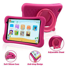 Load image into Gallery viewer, PRITOM 8 inch Quad Core Kids Android Tablet, 64GB, WiFi, Bluetooth, Dual Camera, Educationl, Games,Parental Control, Kids Software with Kids-Tablet Case(Pink)_2393