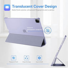 Load image into Gallery viewer, ProCase Smart Case for iPad Pro 12.9 2022/2021/2020/2018, Slim Stand Hard Back Shell Smart Cover for iPad Pro 12.9" 6th Gen/5th Gen/4th Gen/3rd Gen -Lightpurple_7785