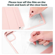 Load image into Gallery viewer, ProCase Transparent Back Case for iPad Air 13" / iPad Pro 12.9", Pink_7332