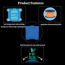 Load image into Gallery viewer, Prstudy 267X301MM Cool Build Plate for Creality SPARKX i7 3D Printer, Smooth_709