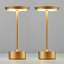 Load image into Gallery viewer, PUSU Rechargeable Table Lamps Set of 2, Gold Cordless Portable Desk Lamp, CoatedGoldPack_1
