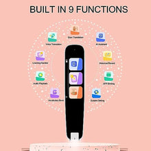 Load image into Gallery viewer, Pyhodi Smart Scanner Pen, Text, 3600 DPI, 650mAh Battery, English & Chinese Translation, 9 Functions, HD_1134