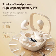 Load image into Gallery viewer, QJF Invisible Mini Sleep Earbuds Wireless Bluetooth, 2-in-1 Dual Design for Side Sleepers, Ultra-Low Profile Soft Ear Tips for Small Ears, Noise Blocking Sleep Headphones with Portable Charging Case, Black_2141