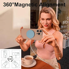 Load image into Gallery viewer, Quartdaxy for MagSafe Charger, Magnetic Wireless Charging Pad for iPhone 17/17 Pro/17 Pro Max/Air/16 15 14 13 12 Pro Max Plus mini & AirPods 2 3 Pro, Strong Magnet, Aluminum Alloy, USB-C/A Ports(Blue)_8822