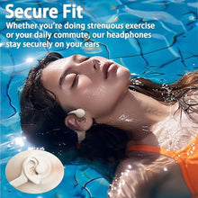 Load image into Gallery viewer, Quidnuran Bone Conduction Headphones 5.3 Open Ear Headphones,Bone Conduction Earphones IPX8 Waterproof with Mic,Built-in 32GB MP3,8 Hours Battery Waterproof Headphones for Swimming,Gym (Black)_1959