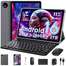 Load image into Gallery viewer, Raemond Android 16 Tablet 11 Inch with Gemini AI, T7250 Octa-Core 24GB RAM, Gray_1