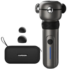 Load image into Gallery viewer, RapidGun Lite Deep Tissue Therapy Massage Gun - 6500 RPM Portable Vibrating Massager for Pain Relief, Trigger Points & Stiffness, Handheld Muscle Massager for Athletes, Active Men & Women, Travel Size, Grizzly_1