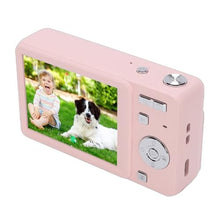 Load image into Gallery viewer, RASTKY Digital Camera 4K HD 64MP Sliding Retro Video with 16X Zoom Auto Focus 2.8 Inch Screen for Travel Photography Students (Pink)_139