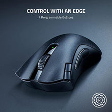 Load image into Gallery viewer, Razer DeathAdder V2 X HyperSpeed: Award-Winning Ergonomic Design - Ultra-Fast Wireless - 235hr Battery Life - 7 Programmable Buttons - Gen 2 Mechanical Switches - 5G 14K DPI Optical Sensor, ClassicBlack_842