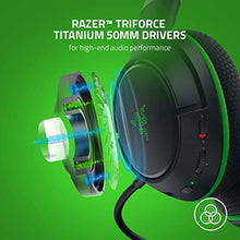 Load image into Gallery viewer, Razer Kaira Wireless Gaming Headset for Xbox Series X|S, Xbox One: Triforce Titanium 50mm Drivers - Cardioid Mic - Breathable Memory Foam Ear Cushions - EQ Pairing Button - Windows Sonic - Black_2241