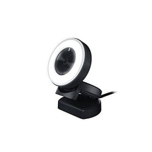 Load image into Gallery viewer, Razer Kiyo Streaming Webcam: 1080p 30 FPS / 720p 60 FPS - Ring Light w/Adjustable Brightness - Built-in Microphone - Advanced Autofocus, Black_1