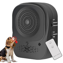 Load image into Gallery viewer, Rechargeable Anti Barking Device for Dog Ultrasonic Dog Bark Control Device Waterproof 60ft Remote Range Adjustable Frequency 4 Modes Device Effective Anti-Barking Solution for Indoor & Outdoor Use_1