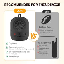 Load image into Gallery viewer, Rechargeable Anti Barking Device for Dog Ultrasonic Dog Bark Control Device Waterproof 60ft Remote Range Adjustable Frequency 4 Modes Device Effective Anti-Barking Solution for Indoor & Outdoor Use_1941