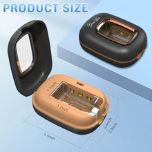 Load image into Gallery viewer, Rechargerable UVC Toothbrush Sanitizer Case for Electric/Manual Toothbrush, Black_59
