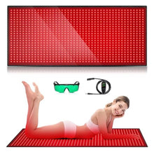 Load image into Gallery viewer, Red Light Therapy for Body, 660nm 850nm Infrared Light Therapy Pad, Wearable Wrap with Timer Remote Control for Back Shoulder Waist Knee, Infrared Light Device Home Use, 71'' x 31'' Large Area, Blackled_1