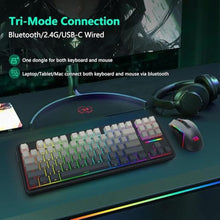 Load image into Gallery viewer, Redragon Wireless Mechanical Keyboard and Mouse Combo, RGB Backlit, TKLGamingCombo_363