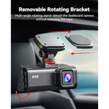Load image into Gallery viewer, REDTIGER 180 Rotatable Adhesive Mount for F7N Series / F17 Dash Cam, Easy Installation, Includes Adhesive Pads and Electrostatic Stickers, Black_313