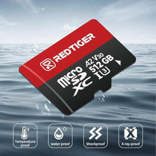 Load image into Gallery viewer, REDTIGER High Speed Micro SD Card with Adapter, 512GB microSDXC UHS-I Class 10, U3, V30 A2, Support for Dash Cameras and Recording 4K Video Recording, Compatible with F7NP&F7NT&F17&VP20&F17PLUS_1375