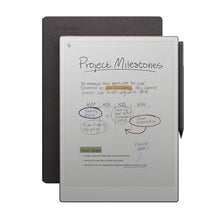 Load image into Gallery viewer, reMarkable Paper Pro Bundle Mosaic Weave | Includes 11.8 reMarkable Paper Tablet, Marker Plus Pen with Eraser, and a Book Folio Cover in Mosaic Weave Basalt_1