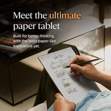 Load image into Gallery viewer, reMarkable Paper Pro Bundle Mosaic Weave | Includes 11.8 reMarkable Paper Tablet, Marker Plus Pen with Eraser, and a Book Folio Cover in Mosaic Weave Basalt_3700