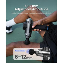 Load image into Gallery viewer, RENPHO Ascend Massage Gun, Adjustable 6-12mm Amplitude, HazeBlack_865