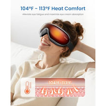 Load image into Gallery viewer, RENPHO Eyeris 1 Eye Massager with Heat, FSA Eligible HSA, Heated Eye Mask for Head Tension, Eye Strain & Screen Fatigue, Birthday Gifts for Men and Women, Fblackshiny_804