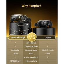 Load image into Gallery viewer, RENPHO Eyeris 3 Eye Massager with Heat and Cooling, Massaging Eye Mask, BlackGold_151