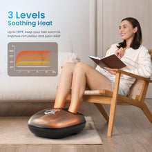 Load image into Gallery viewer, RENPHO Foot Massager with Heat, Birthday Gifts for Women, FSA Eligible HSA, Bbrown_496