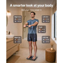 Load image into Gallery viewer, RENPHO MorphoScan Lite Body Composition Scale with Handle, Clear Display, Dark_744