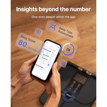 Load image into Gallery viewer, RENPHO MorphoScan Lite Body Composition Scale with Handle, Clear Display, Dark_747