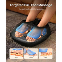 Load image into Gallery viewer, RENPHO Shiatsu Foot Massager with Heat, 3 Compression Levels, Deep Kneading, Black_191