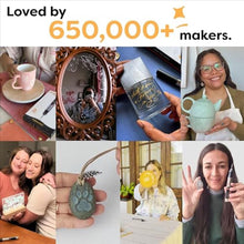Load image into Gallery viewer, Resparked Customizer Engraving Pen Ultimate Cordless Portable Tool for Artists & DIYers - Engrave 50+ Surfaces - Beginner Friendly - Rechargeable - Free 30 Bits & Mastery Guide, Silver_5700