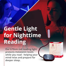 Load image into Gallery viewer, Revive - 670nm Red Reading Light by Gamma - Sleep Therapy - Melatonin Promoting Natural Sleep Aid_1606